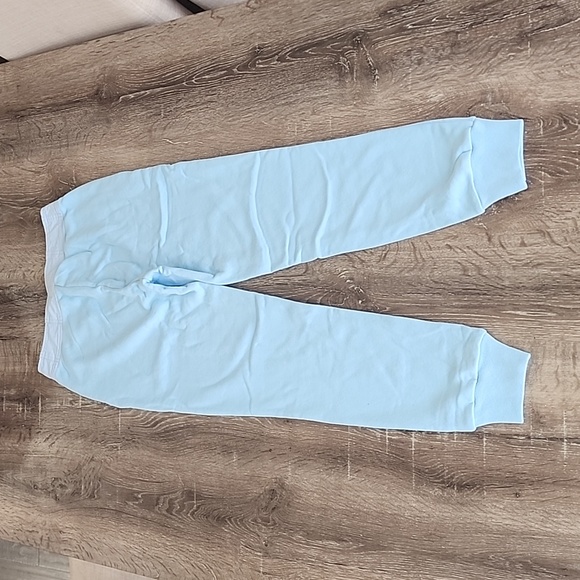 NEW! Something Navy Bridget Button Waist Sweatpants in Sky Blue XS - Picture 12 of 12